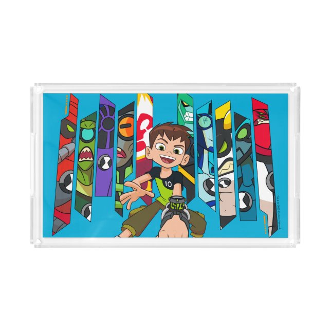 Ben 10 Alien Collection Graphic Acrylic Tray (Front)