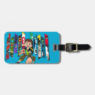 Ben 10 Alien Collection Graphic Luggage Tag