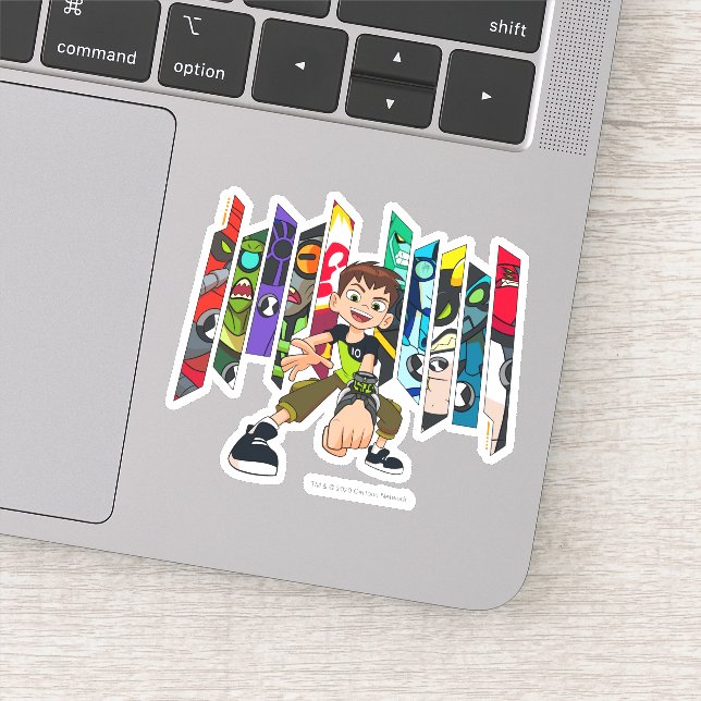 Ben 10 Alien Collection Graphic Sticker (Detail)