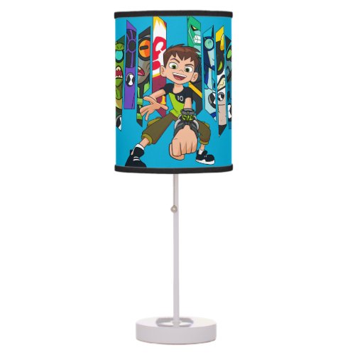 Ben 10 Alien Collection Graphic Table Lamp