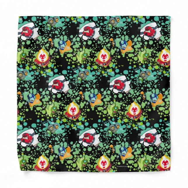 Ben 10 Alien Forms Bubble Graphic Bandana (Front)