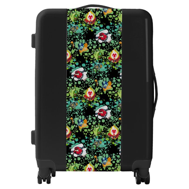 Ben 10 Alien Forms Bubble Graphic Luggage (Front)