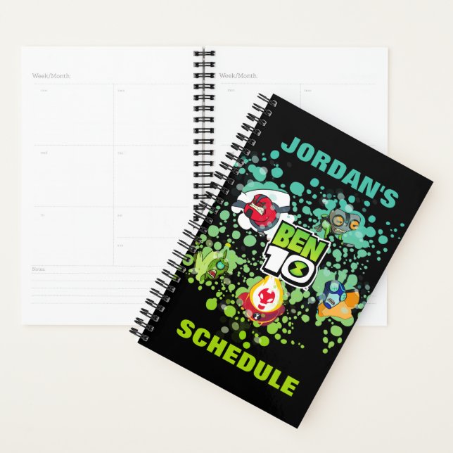 Ben 10 Alien Forms Bubble Graphic Planner (Display)