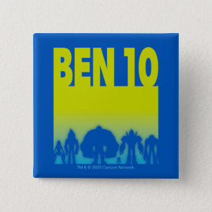 Ben 10 Alien Line-up Logo Button