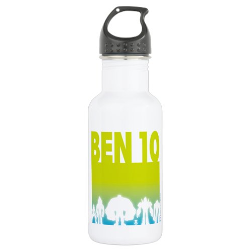 Ben 10 Alien Line_up Logo Stainless Steel Water Bottle