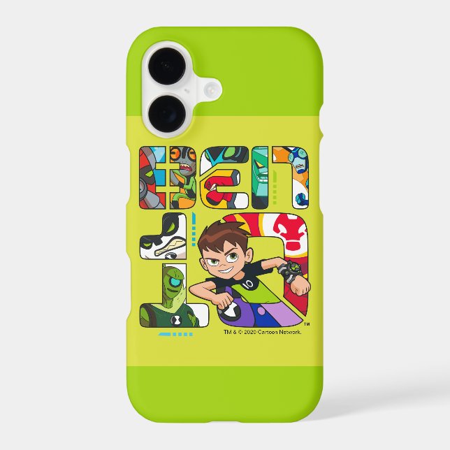 Ben 10 Alien Logo Iphone Case (Back)