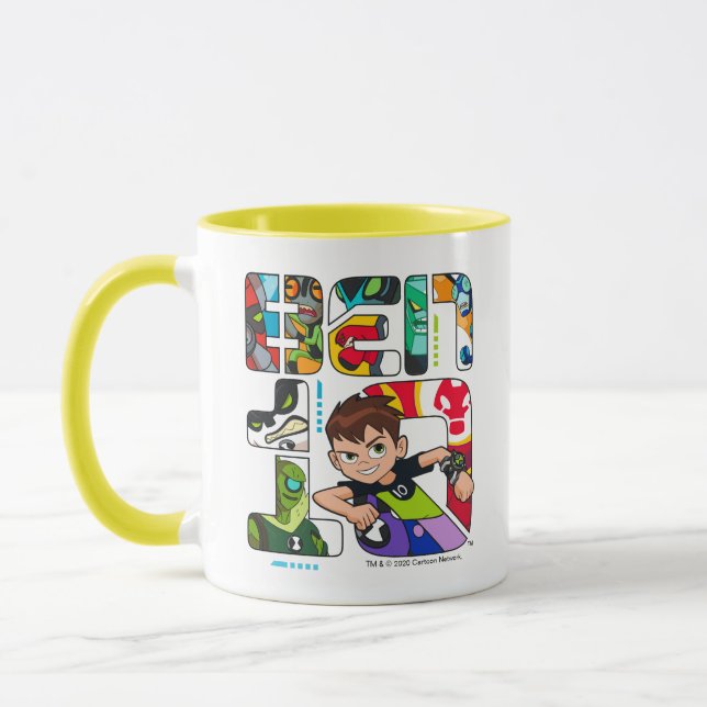 Ben 10 Alien Logo Mug (Left)