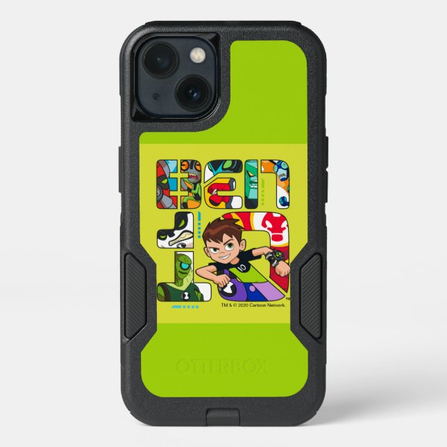 Ben 10 Alien Logo Otterbox iPhone Case (Back)