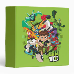 Ben 10 Alien Rush Graphic 3 Ring Binder