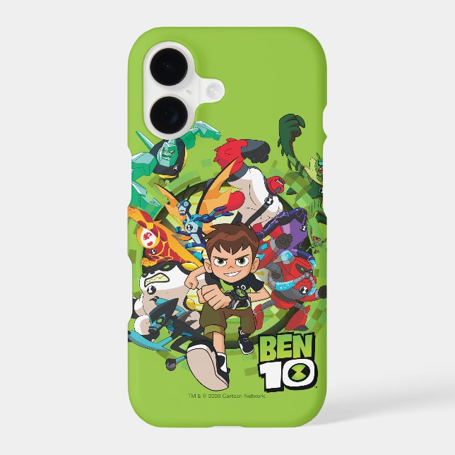 Ben 10 Alien Rush Graphic Iphone Case (Back)
