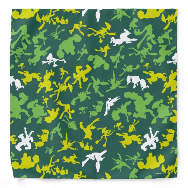 Ben 10 Alien Shape Pattern Bandana (Front)