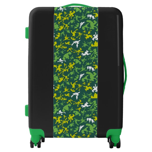 Ben 10 Alien Shape Pattern Luggage (Front)