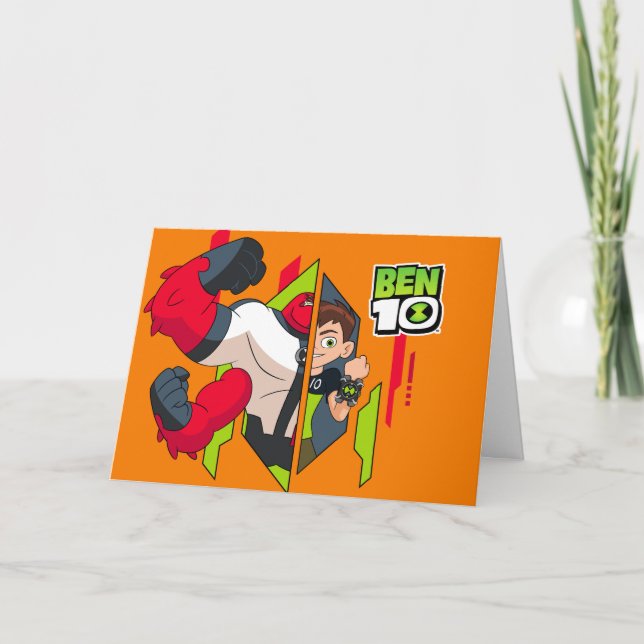 Ben 10 Four Arms DNA Transformation Card (Front)