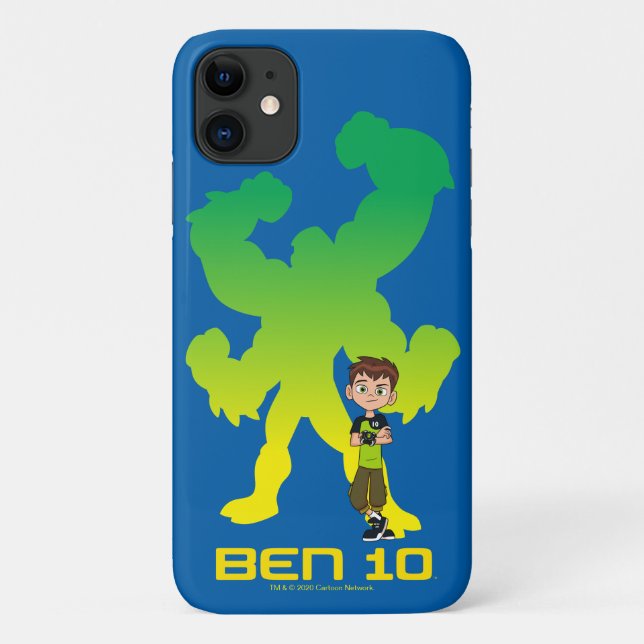 Ben 10 & Four Arms Shadow Case-Mate iPhone Case (Back)