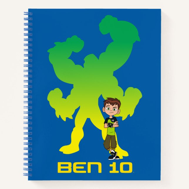 Ben 10 & Four Arms Shadow Notebook (Front)