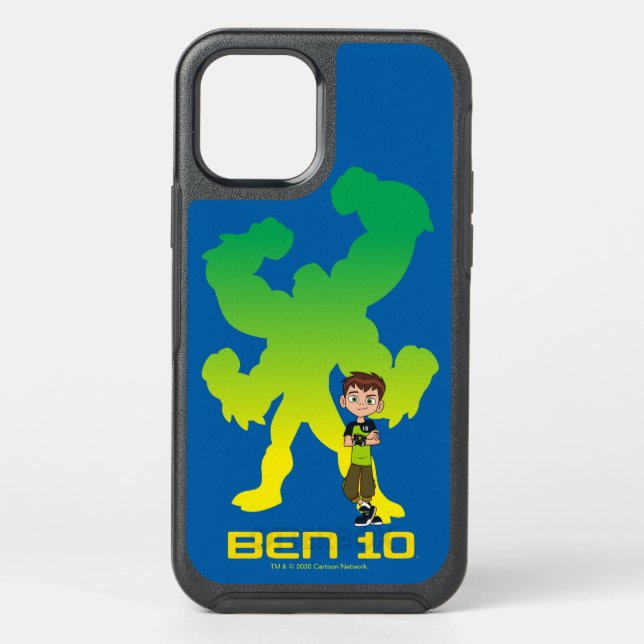 Ben 10 & Four Arms Shadow Otterbox iPhone Case (Back)