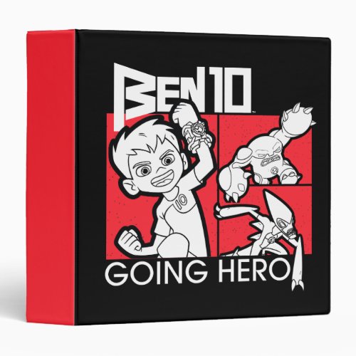 Ben 10 Going Hero 3 Ring Binder