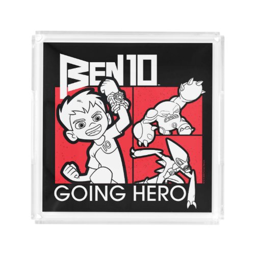 Ben 10 Going Hero Acrylic Tray