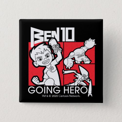 Ben 10 Going Hero Button