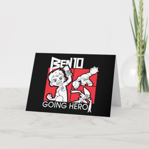 Ben 10 Going Hero Card