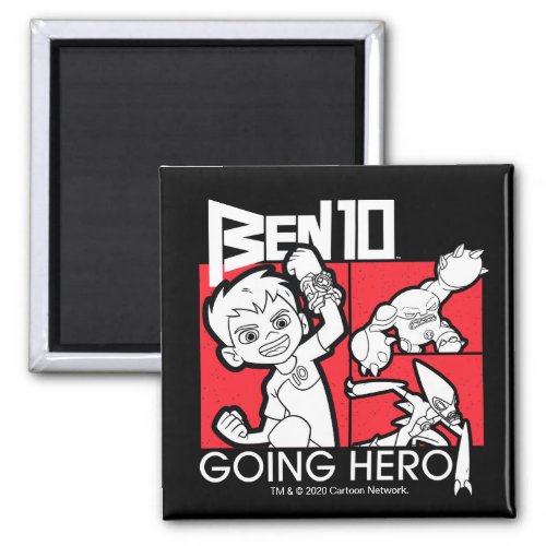 Ben 10 Going Hero Magnet