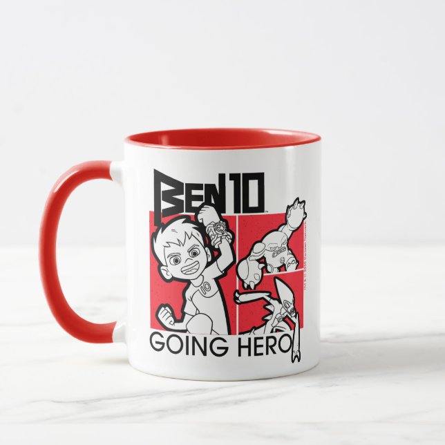 Ben 10 Going Hero Mug (Left)