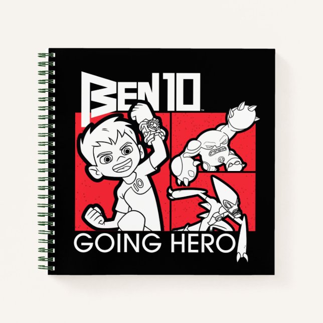 Ben 10 Going Hero Notebook (Front)