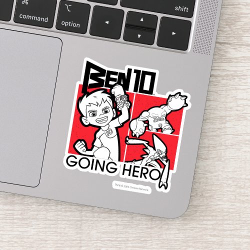 Ben 10 Going Hero Sticker