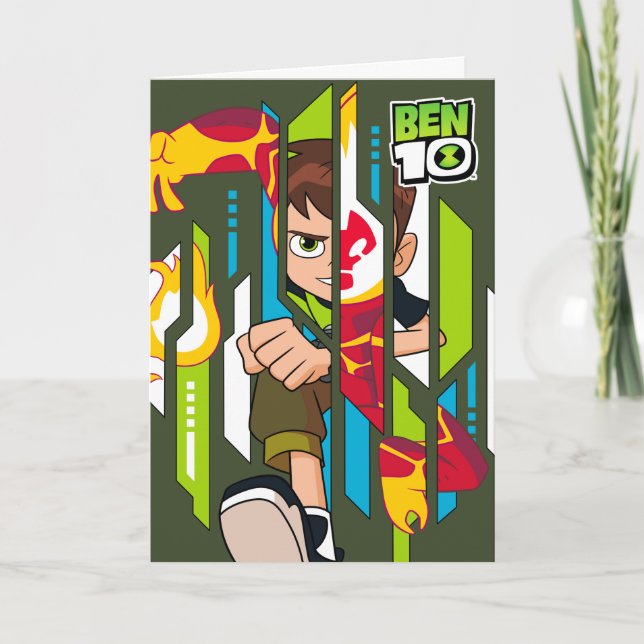 Ben 10 Heatblast DNA Transformation Card (Front)