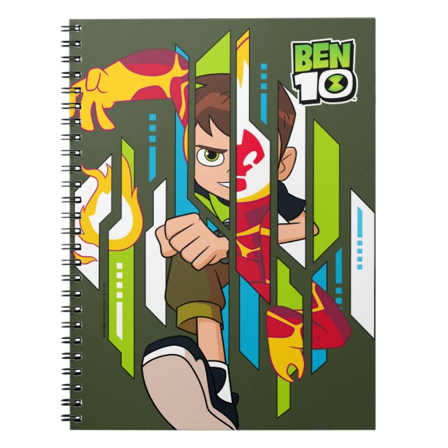 Ben 10 Heatblast DNA Transformation Notebook (Front)