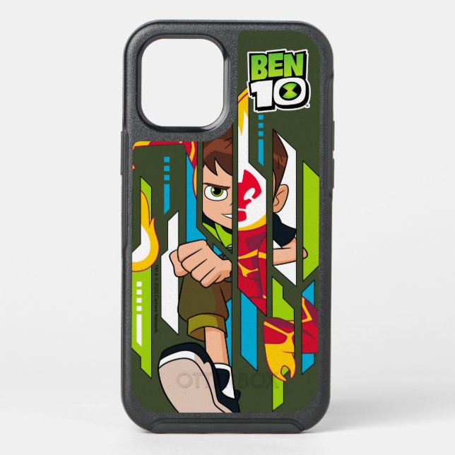 Ben 10 Heatblast DNA Transformation Otterbox iPhone Case (Back)