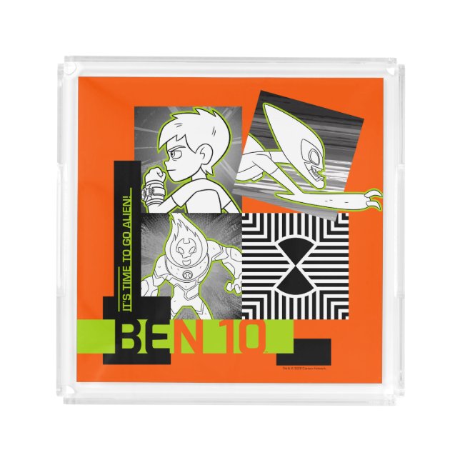 Ben 10 - It's Time To Go Alien Acrylic Tray (Front)