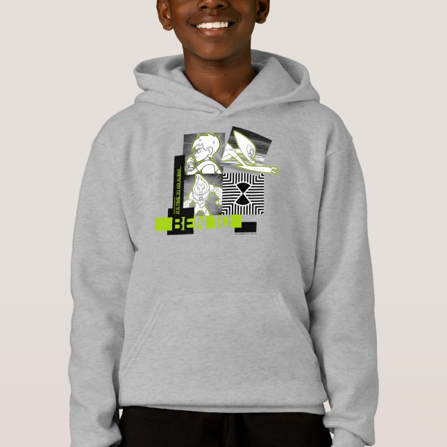 Ben 10 - It's Time To Go Alien Hoodie (Front)