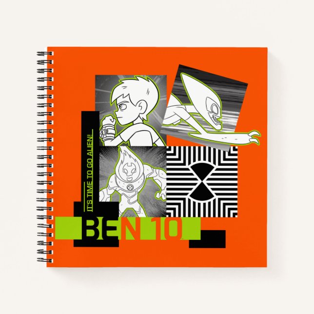 Ben 10 - It's Time To Go Alien Notebook (Front)