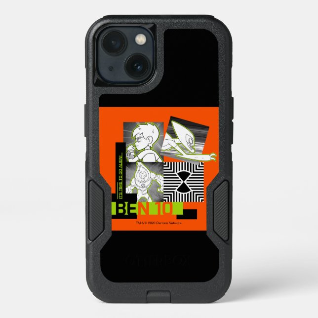 Ben 10 - It's Time To Go Alien Otterbox iPhone Case (Back)