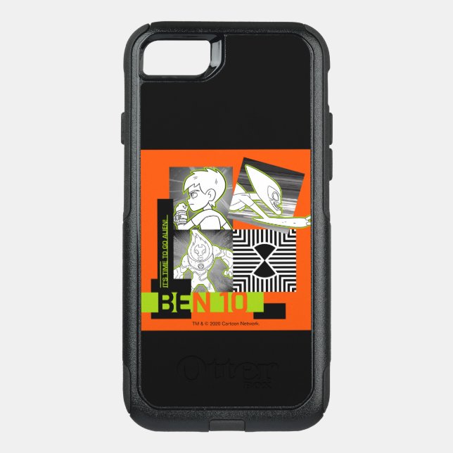 Ben 10 - It's Time To Go Alien Otterbox iPhone Case (Back)