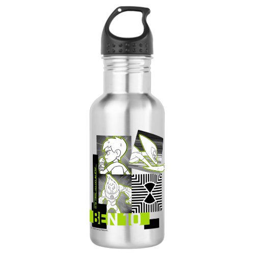 Ben 10 _ Its Time To Go Alien Stainless Steel Water Bottle
