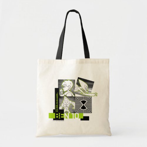 Ben 10 _ Its Time To Go Alien Tote Bag