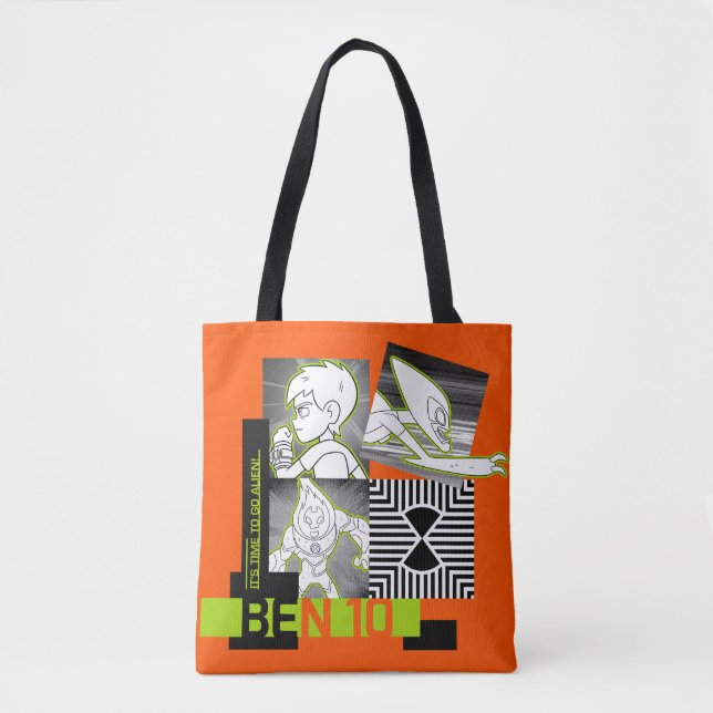 Ben 10 - It's Time To Go Alien Tote Bag (Front)