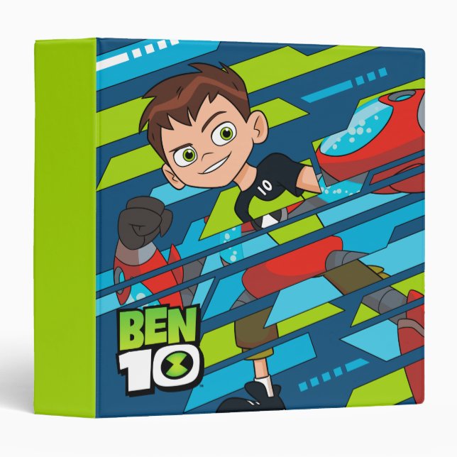 Ben 10 Overflow DNA Transformation 3 Ring Binder (Front/Spine)