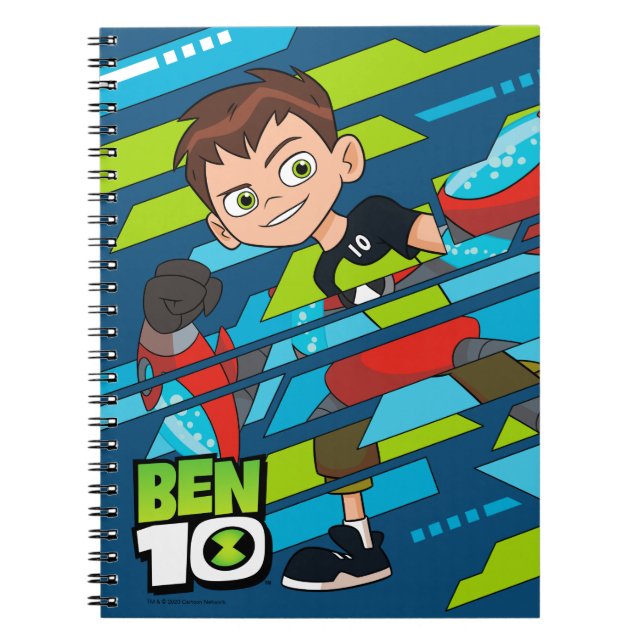 Ben 10 Overflow DNA Transformation Notebook (Front)