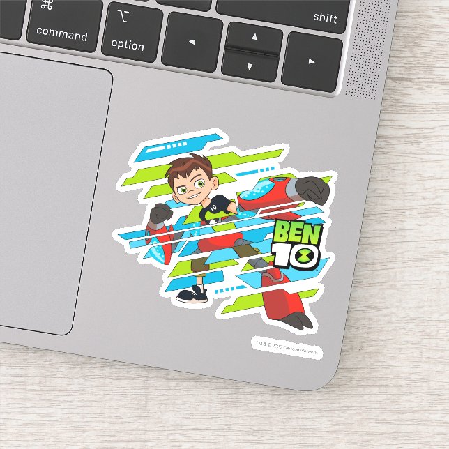 Ben 10 Overflow DNA Transformation Sticker (Detail)