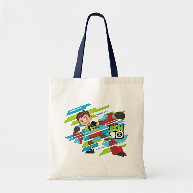 Ben 10 Overflow DNA Transformation Tote Bag (Front)