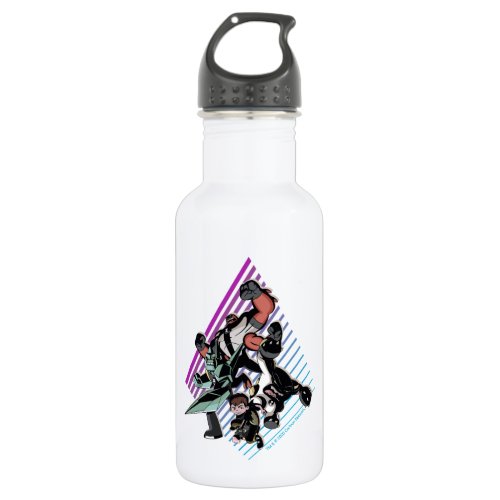 Ben 10 Retro Alien Group Graphic Stainless Steel Water Bottle