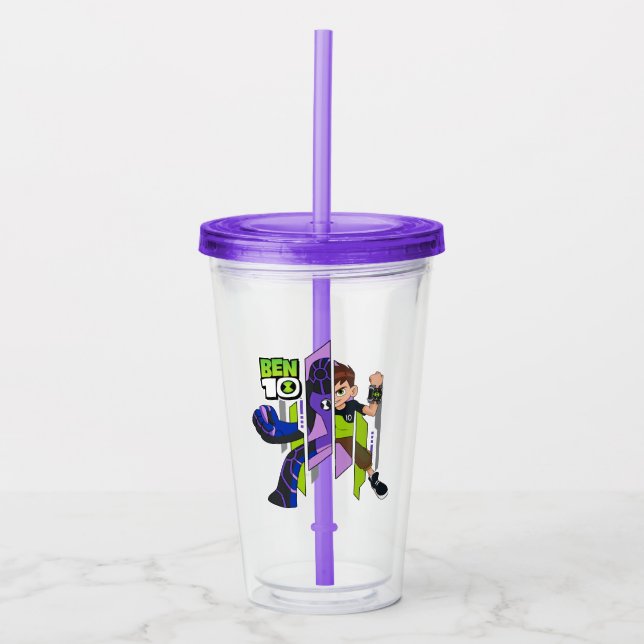 Ben 10 Upgrade DNA Transformation Acrylic Tumbler (Front)