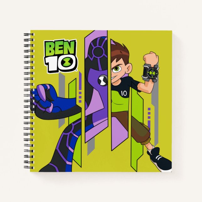 Ben 10 Upgrade DNA Transformation Notebook (Front)