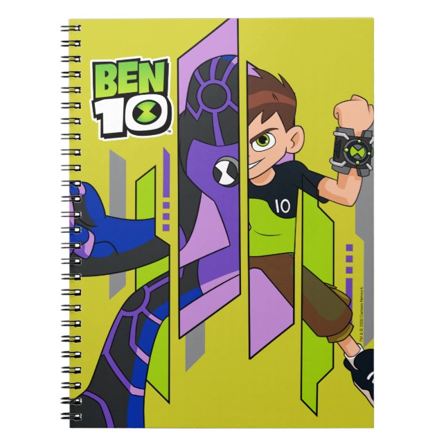 Ben 10 Upgrade DNA Transformation Notebook (Front)
