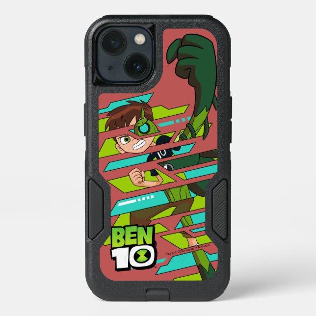 Ben 10 Wildvine DNA Transformation Otterbox iPhone Case (Back)