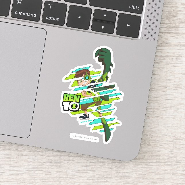 Ben 10 Wildvine DNA Transformation Sticker (Detail)