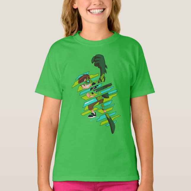 Ben 10 Wildvine DNA Transformation T-Shirt (Front)